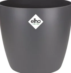Elho bloempot Brussels antraciet D 22 H 20,6 cm