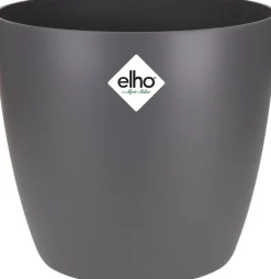 Elho bloempot Brussels antraciet D 18,3 H 16,8 cm