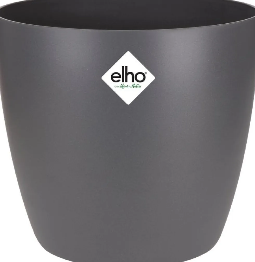Elho bloempot Brussels antraciet D 20 H 18,7 cm
