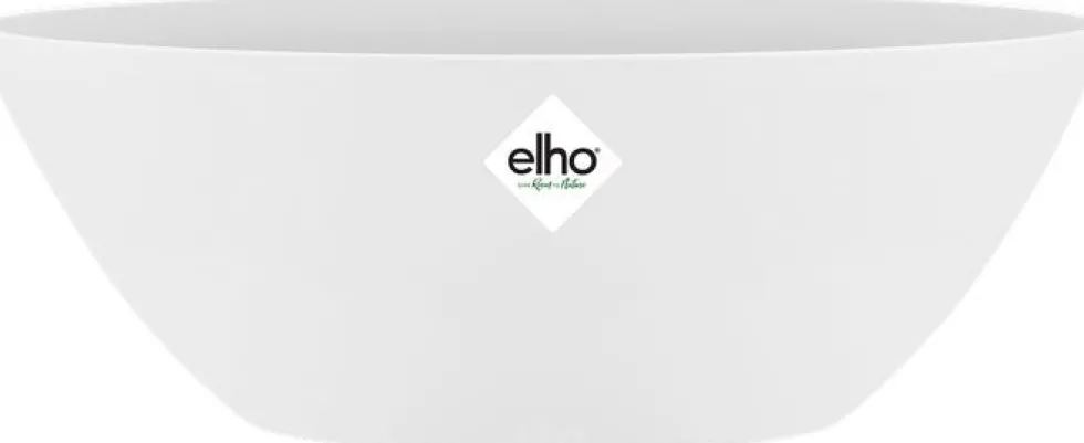 Elho bloempot Brussels wit 36 x 16 x 13,1 cm