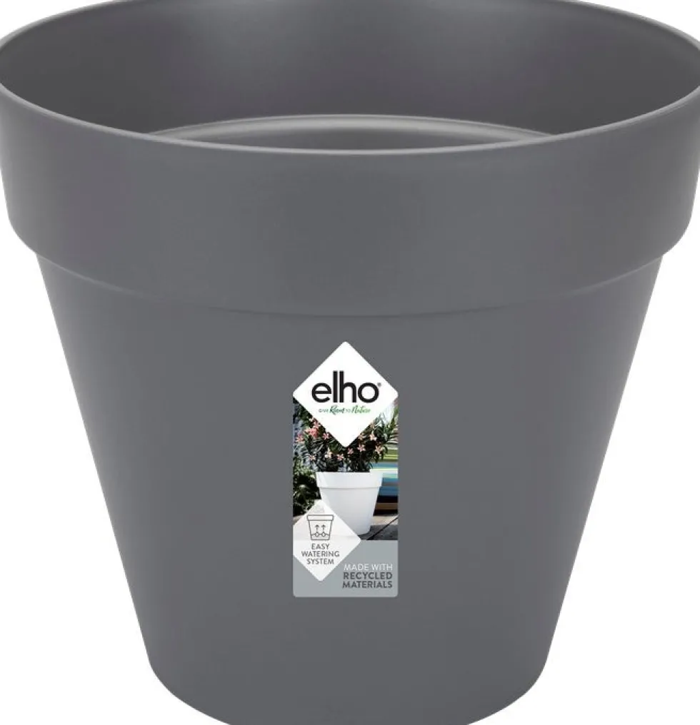 Elho bloempot Loft Urban antraciet D 24,5 H 22 cm
