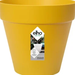 Elho bloempot Loft Urban geel D 24,5 H 22 cm