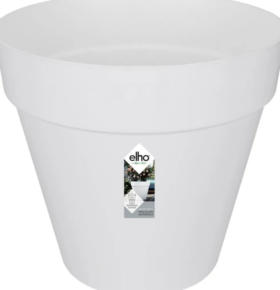 Elho bloempot Loft Urban wit D 59 H 54 cm