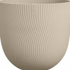 Elho bloempot Sereh beige D 39 H 33 cm