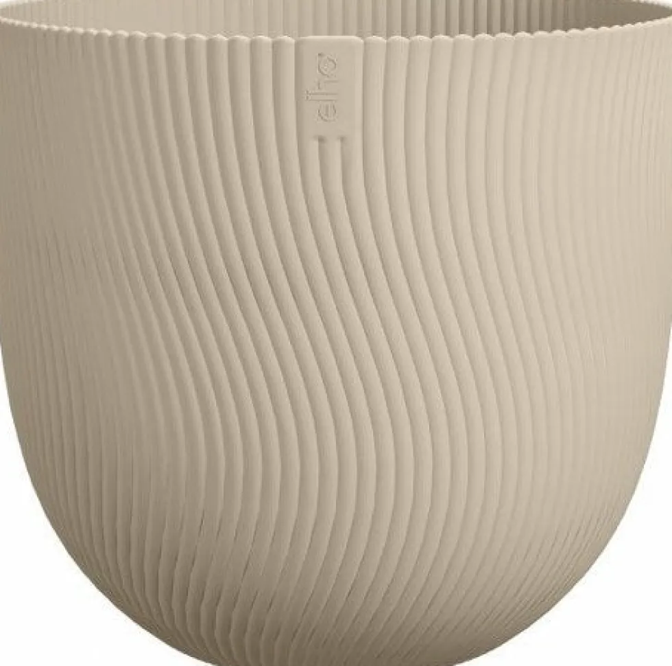 Elho bloempot Sereh beige D 39 H 33 cm