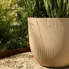 Elho bloempot Sereh beige D 25 H 21 cm