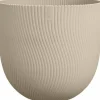Elho bloempot Sereh beige D 30 H 25 cm