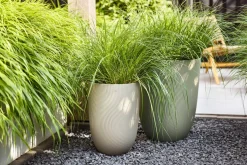 Elho bloempot Sereh beige D 30 H 40,5 cm