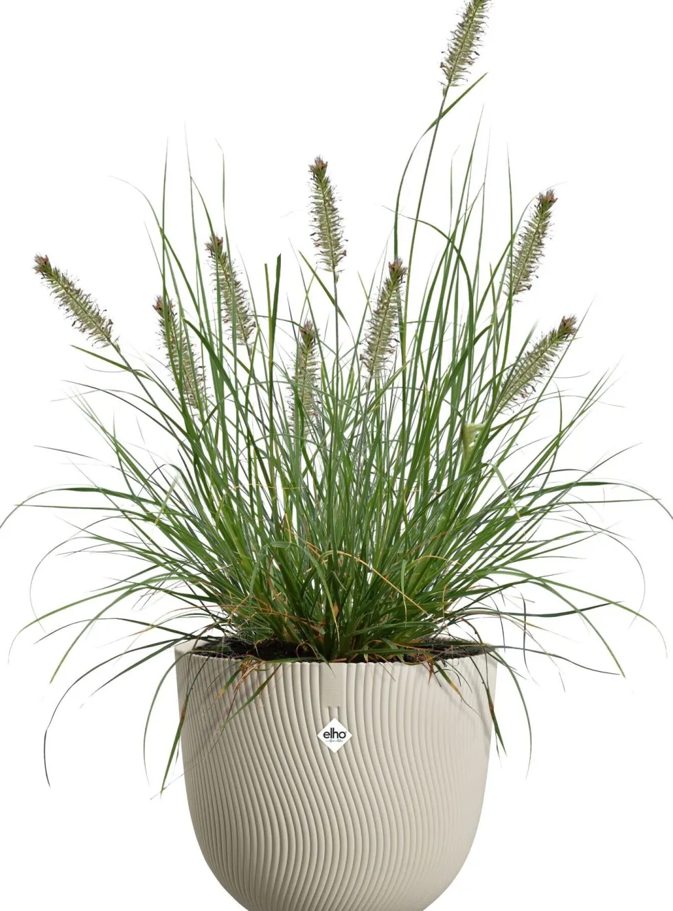 Elho bloempot Sereh beige D 30 H 40,5 cm