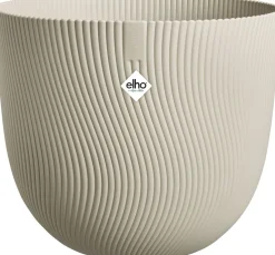 Elho bloempot Sereh beige D 30 H 40,5 cm