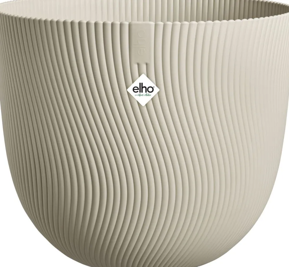 Elho bloempot Sereh beige D 30 H 40,5 cm
