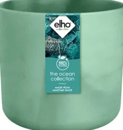 Elho bloempot The Ocean Collection groen D 13,8 H 12,5 cm