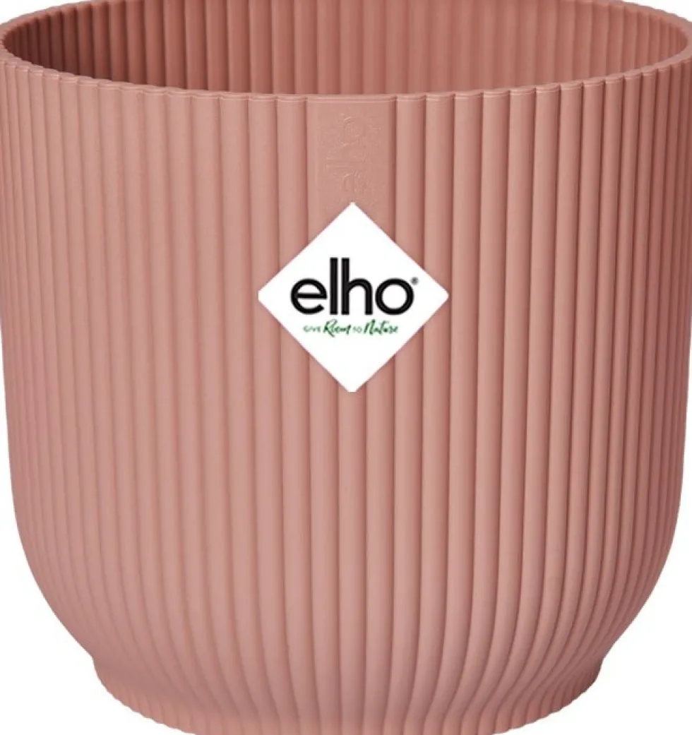 Elho bloempot Vibes roze D 14,1 H 12,9 cm