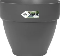 Elho bloempot Vibia Campana antraciet D 29,8 H 25,8 cm