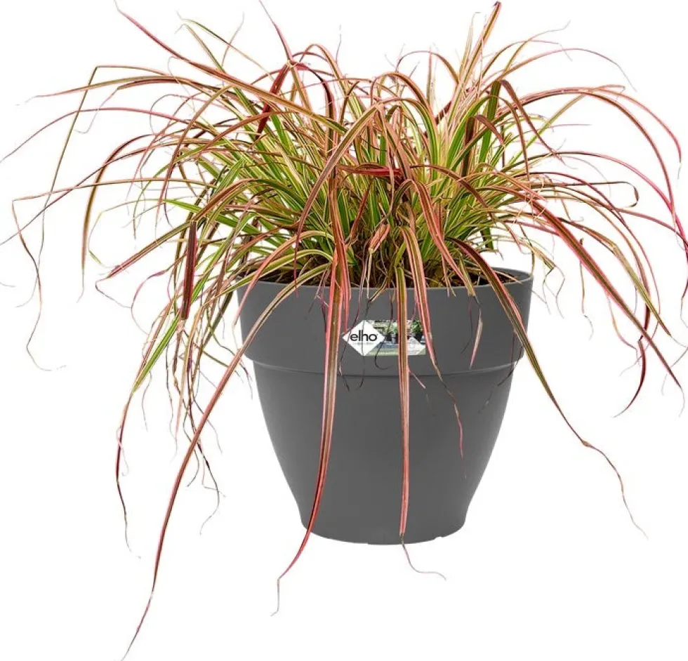 Elho bloempot Vibia Campana antraciet D 34,5 H 29,7 cm