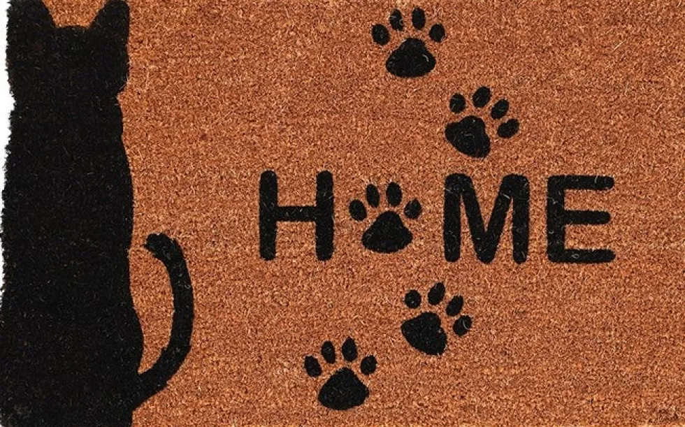 Esschert Design kokosmat Home kat naturel 75 x 45 cm