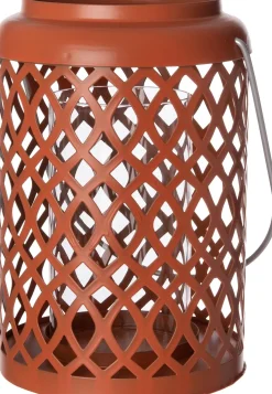 Esschert Design lantaarn terracotta 16 x 16 x 23 cm