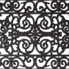 Esschert Design rubber mat Rechthoekig zwart 60 x 40 cm