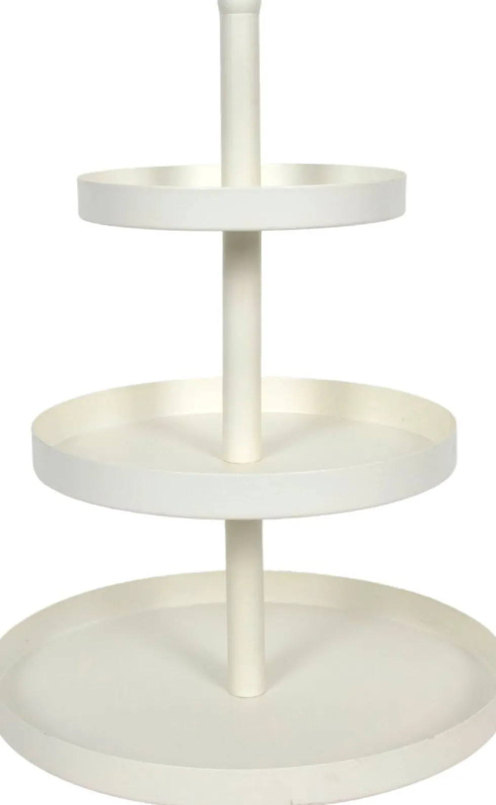 Etagère wit D 30 H 55 cm