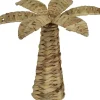 Everlands beeld Palmboom naturel D 35 H 23 cm