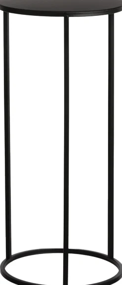 Everydays by Intratuin bijzettafel Quinty zwart D 22 H 50 cm