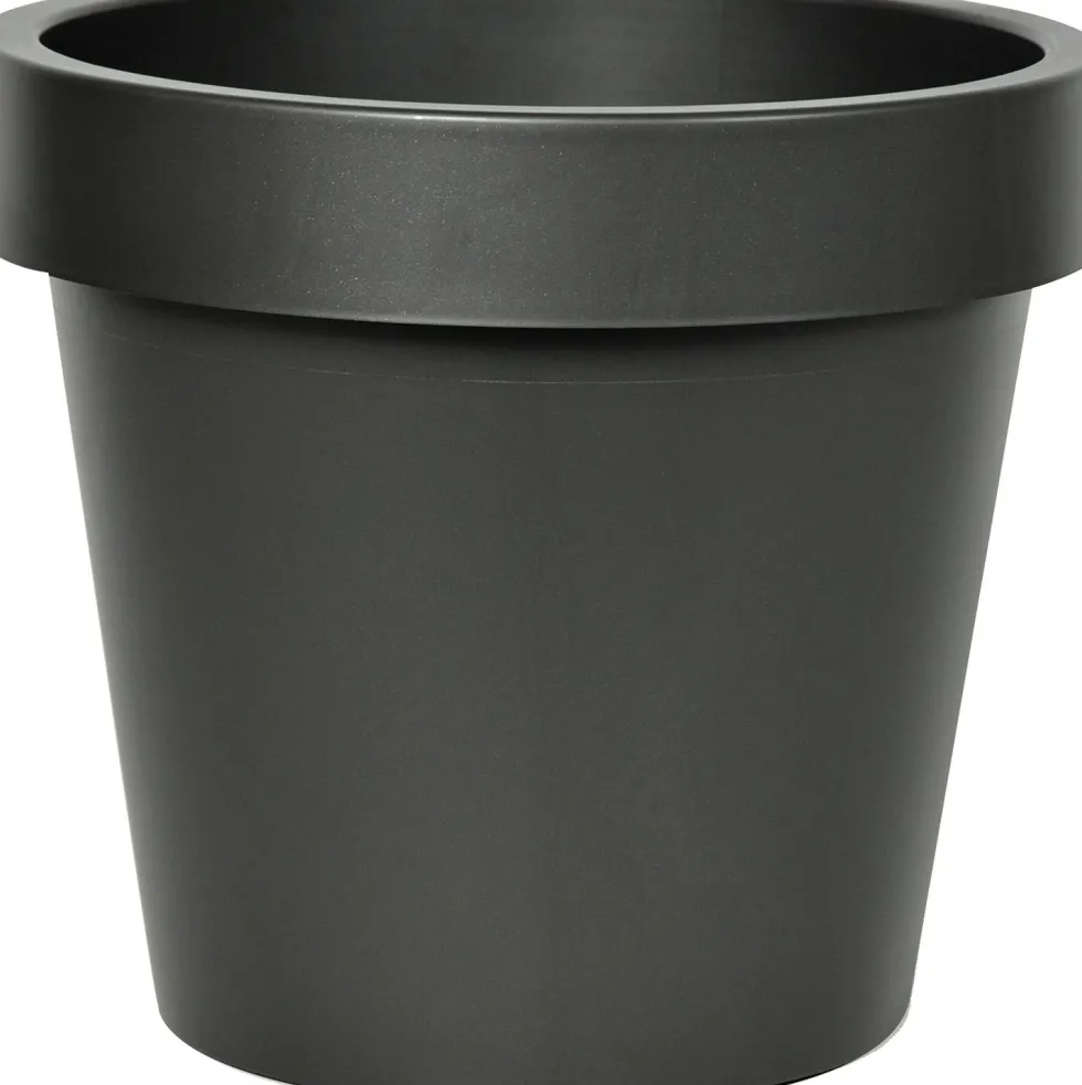 Everydays by Intratuin bloempot Freek antraciet D 40 H 35 cm
