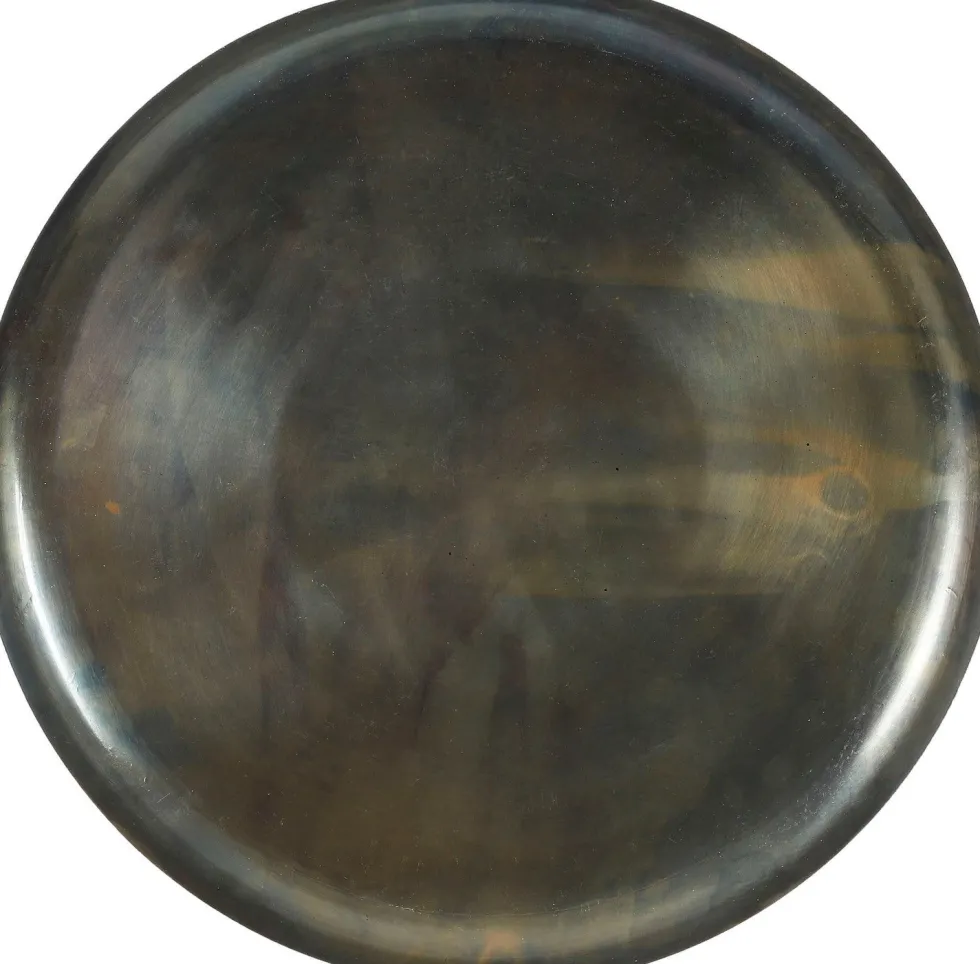 Everydays by Intratuin decoratiebord Galina zwart D 35 H 2 cm