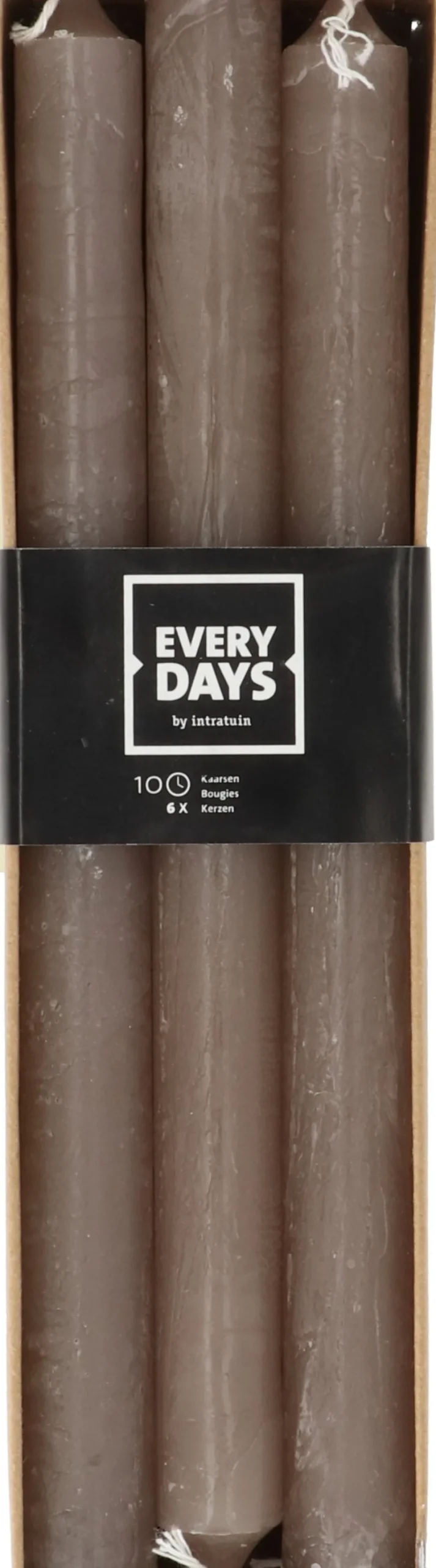 Everydays by Intratuin dinerkaars Rustiek taupe 10 uur 6 stuks
