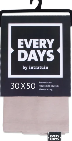 Everydays by Intratuin kussenhoes Katoen beige 50 x 30 cm