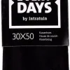 Everydays by Intratuin kussenhoes Fluweel zwart 30 x 50 cm