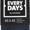 Everydays by Intratuin kussenhoes Katoen donker blauw 45 x 45 cm