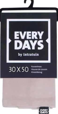 Everydays by Intratuin kussenhoes Katoen beige 30 x 50 cm