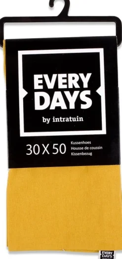 Everydays by Intratuin kussenhoes Katoen geel 30 x 50 cm