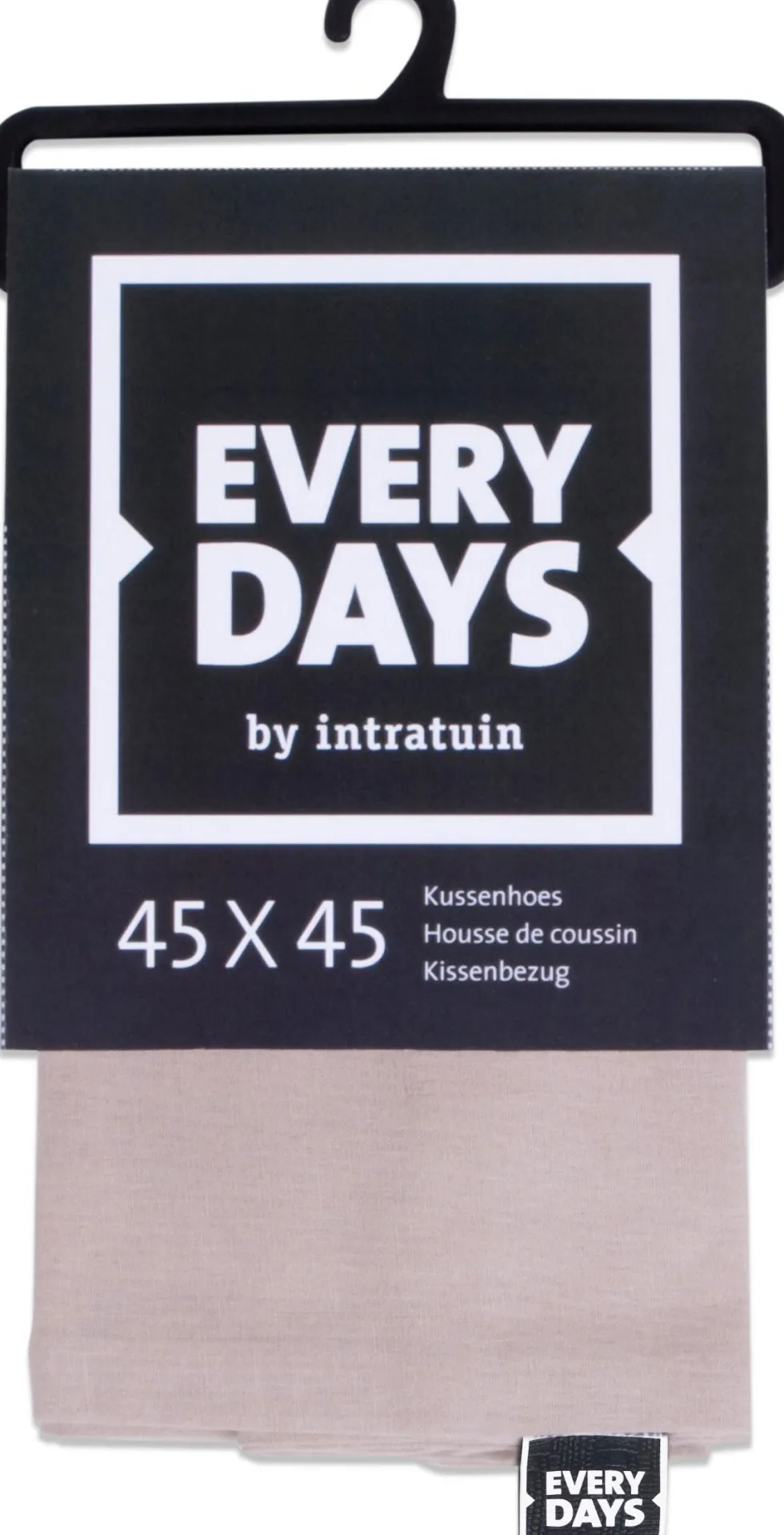 Everydays by Intratuin kussenhoes Katoen beige 45 x 45 cm