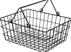 Excellent Houseware draadmand Soof zwart 29 x 23 x 14 cm