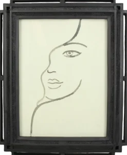 Fotolijst zwart 13 x 18 cm