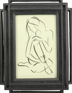 Fotolijst zwart 13 x 18 cm