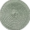 Gusta onderzetter groen 10 x 10 x 0,1 cm 4 stuks