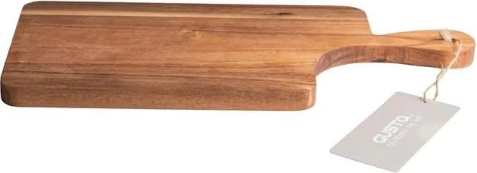 Gusta serveerplank Acacia naturel 35 x 16 x 1,5 cm