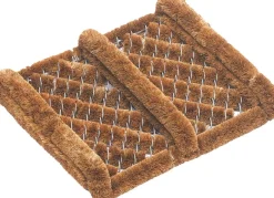 Hamat deurmat Draco bruin 30 x 36 x 6 cm