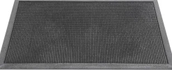 Hamat deurmat Fingertip zwart 70 x 46 x 1,5 cm
