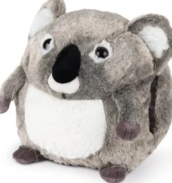 Handwarmer koala grijs / wit 30 x 25 x 30 cm