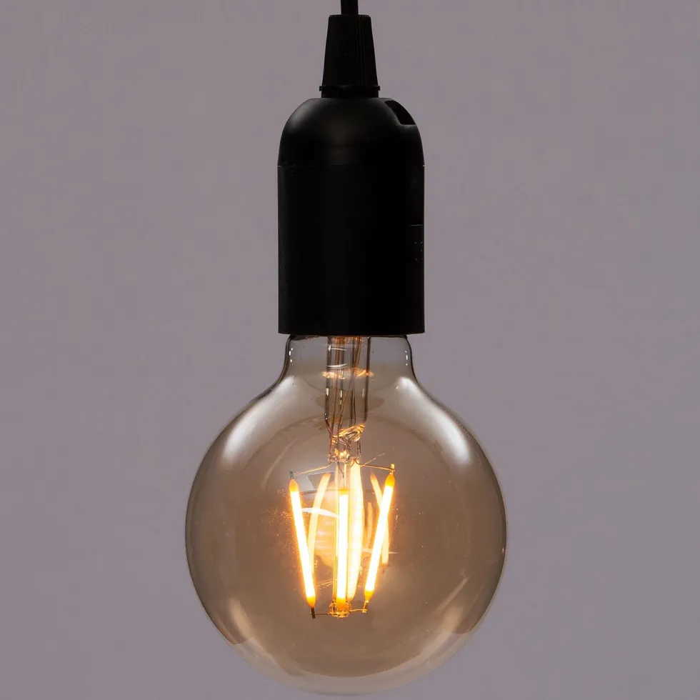 Hanglamp zwart 5 x 5 x 26 cm