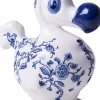 Heinen Delfts Blauw beeld The Heritage De Blauwe Dodo 14,5 x 8,5 x 15,5 cm