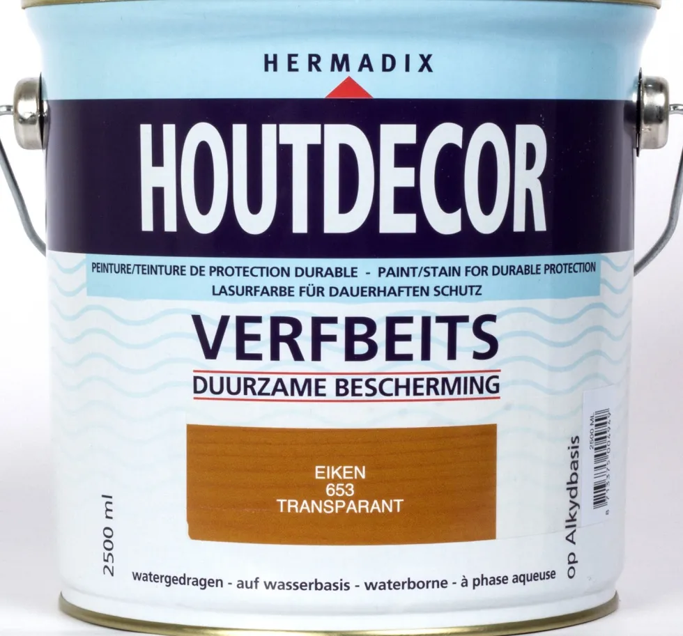 Hermadix Houtdecor eiken 2,5 l