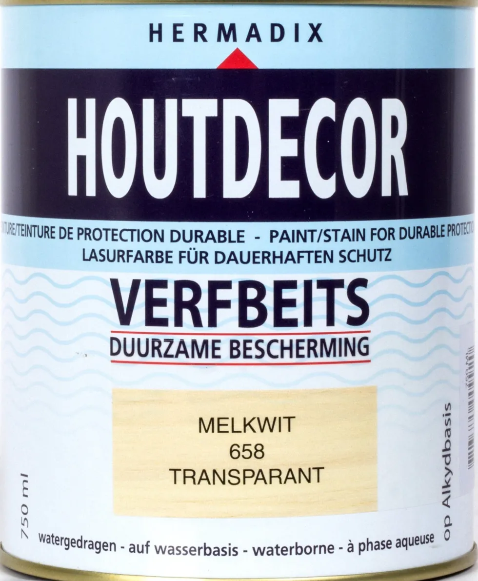 Hermadix Houtdecor melkwit 750 ml