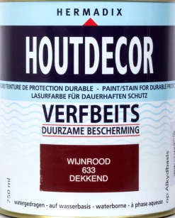 Hermadix Houtdecor wijnrood 750 ml