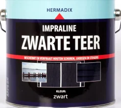 Hermadix Impraline Zwarte Teer 2,5 l