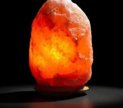Himalaya Salt Dreams tafellamp Rock oranje D 14 H 19 cm
