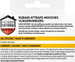 home defense vliegenvangers en kleefstrips